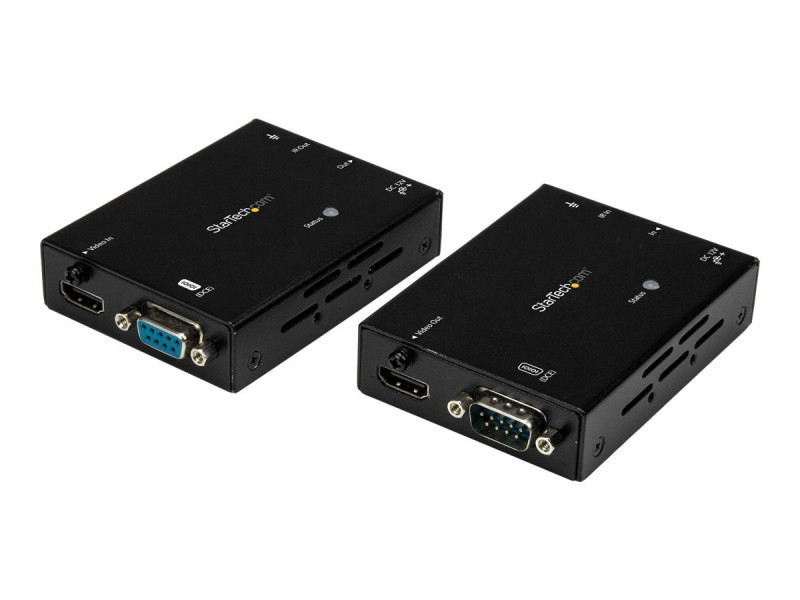 Startech : 4K HDBASET EXTENDER kit - HDMI CAT6 VIDEO EXTENDER - IR RS232