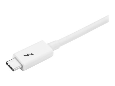 Startech : 2M THUNDERBOLT 3 USB C cable 20GBPS - WHITE