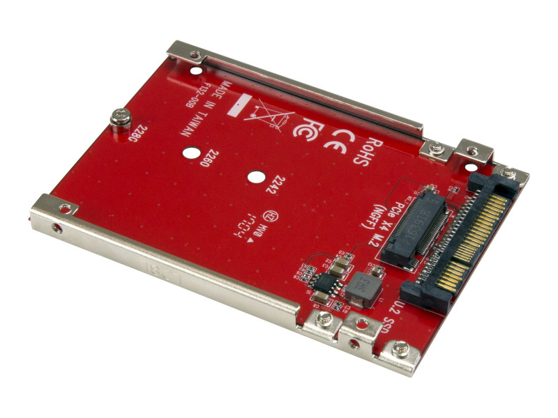 Startech : M.2 TO U.2 (SFF-8639) ADAPTER pour M.2 PCIE NVME SSDS