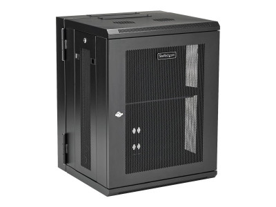 Startech : 15U SERVER RACK ENCLOSURE avec HINGE WALL MOUNT NETWORK RACK