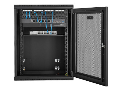 Startech : 15U SERVER RACK ENCLOSURE avec HINGE WALL MOUNT NETWORK RACK