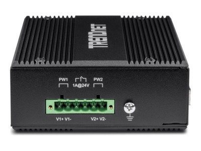 TrendNet : 6-PORT HARDENED INDUSTRIAL GIGA POE+ SWITCH avec 2 SFP