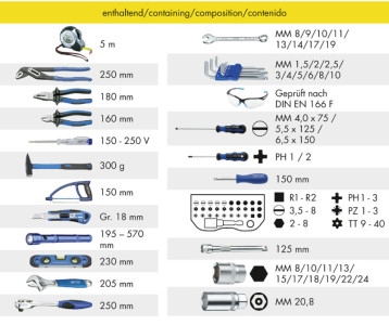 HEYTEC Sac à dos d'outils 