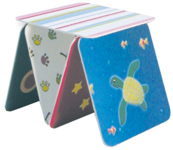 folia Sous-bock uni, carré, 93 x 93 mm