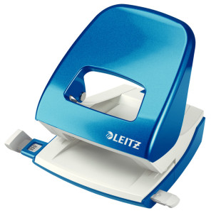 LEITZ Perforateur Nexxt 5008, blanc perle, dans un carton