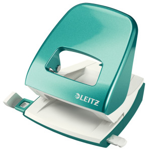 LEITZ Perforateur Nexxt 5008, blanc perle, dans un carton