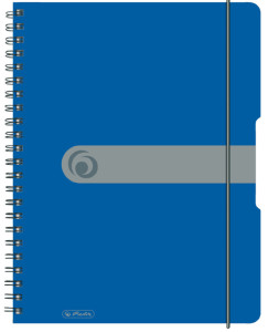 herlitz Cahier à spirales easy orga to go, A4, quadrillé