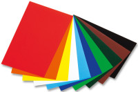 folia Papier brillant, (l)350x (L)500 mm, couleurs assorties folia Papier brillant, (l)350x (L)500 mm, couleurs assorties
