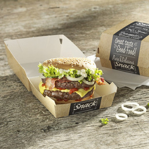 PAPSTAR Boîte à hamburger 