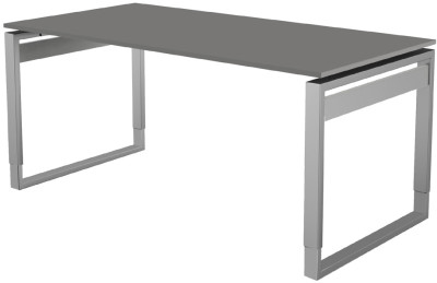 kerkmann Table annexe Form 5, piètement cadre, anthracite