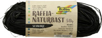 folia Raphia naturel, 50 g, rouge pur