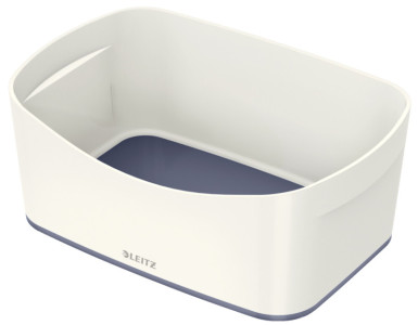 LEITZ Bac de rangement My Box, A5, blanc/bleu