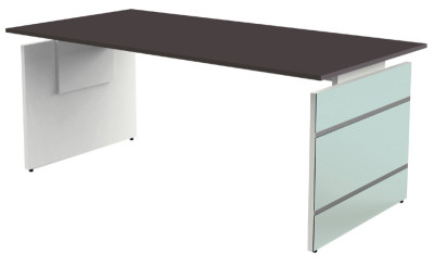 Kerkmann Wangen-desk LUGANO, (B) 1 600 mm, blanc