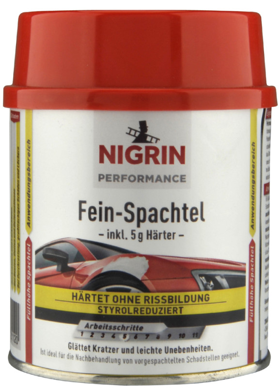 NIGRIN Performance Fein-Spachtel, 250 g