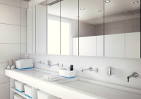 LEITZ Boîte de rangement My Box, 18 litres, blanc/gris