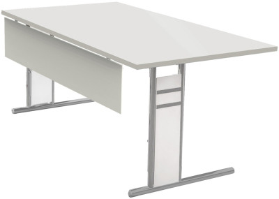 Kerkmann Formulaire de bureau 4, (B) 1 200 mm, blanc