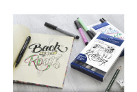 FABER-CASTELL Feutre PITT artist pen, étui de 4 Metallic FABER-CASTELL Feutre PITT artist pen, étui de 4 Metallic