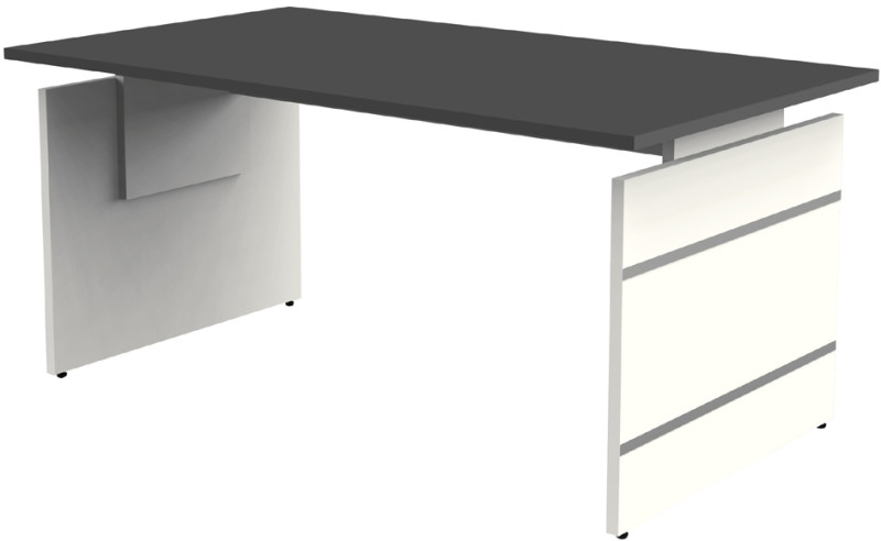 joues Kerkmann bureau moule 4, (B) 1,800 mm, anthracite