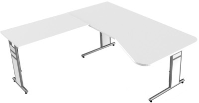 Kerkmann PC de bureau moule 4, (B) 1,950 mm, graphite