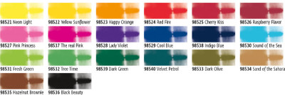 KREUL Peinture textile batik JAVANA, lady violet, 70 g