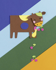 folia Bloc de carton pour photomontages, A3, couleurs