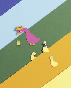 folia Bloc de carton pour photomontages, A3, couleurs