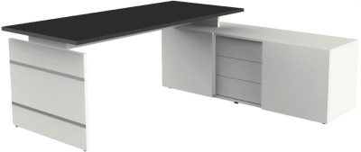 Kerkmann poste de travail complet Formule 4 / Aveto, blanc / anthracite