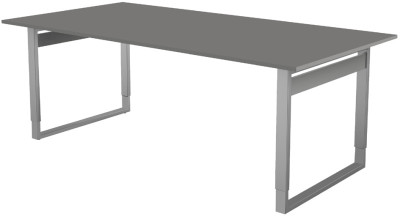kerkmann Table de conférence Form 5, (L)2.000 mm, anthracite