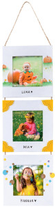 folia Kit de cadre photo, en carton, 7,5 x 7,5 cm, blanc