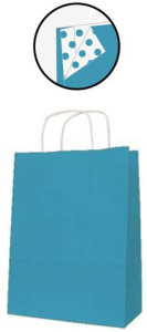 agipa Sac cadeau, (L)250 x (P)110 x (H)310 mm, turquoise