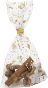 folia Sachet en cellophane pour Noel, (L)180 x (H)300 mm