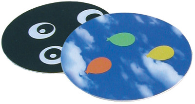 folia Sous-bock uni, rond, diamètre: 107 mm