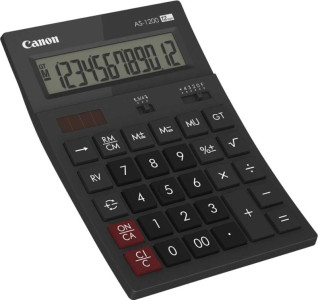 Canon Calculatrice de bureau AS-1200, alimentation solaire