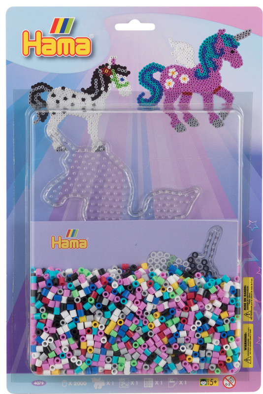 HAMA Perles à repasser midi 'Pingouin', sous blister - Achat/Vente HAMA  58140337