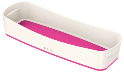 LEITZ Plumier My Box, long, blanc/rose