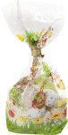 folia Sachet en cellophane avec impressions de Pâques, folia Sachet en cellophane avec impressions de Pâques,