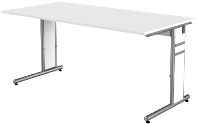 Kerkmann Formulaire de bureau 4, (B) 1 600 mm, blanc
