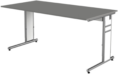Kerkmann Formulaire de bureau 4, (B) 1 600 mm, blanc