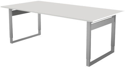 kerkmann Table de conférence Form 5, (L)2.000 mm, wengé