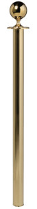 Securit Corde pour poteau d'accueil CLASSIC, bronze / doré