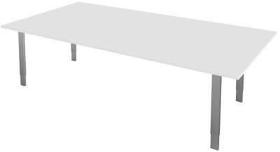 kerkmann Table de conférence Form 5, (L)2.000 mm, blanc