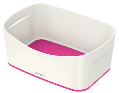 LEITZ Bac de rangement My Box, A5, blanc/rose