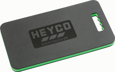 HEYCO panneau protège-genoux, noir / vert, (L)480 mm