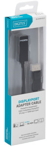 DIGITUS Adaptateur, DisplayPort - HDMI A femelle