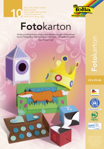 folia Chemise de carton pour photomontages, 220 x 320 mm,