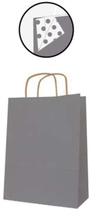 agipa Sac cadeau, (L)250 x (P)110 x (H)310 mm, kraft or