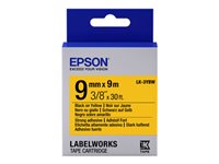 Epson : TAPE - LK3YBW STRNG ADH BLK/ YELL 9/9