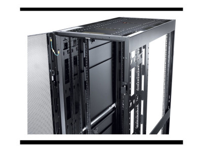APC : NETSHELTER SX 42U/600MM/1200MM ENCLOSURE W/ROOF et SIDES BLACK