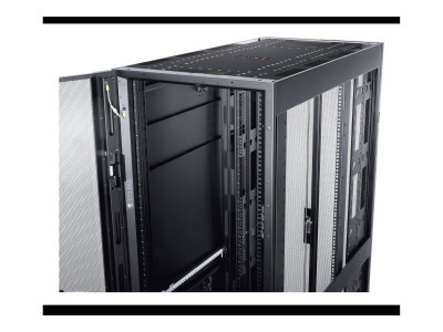 APC : NETSHELTER SX 42U/600MM/1200MM ENCLOSURE W/ROOF et SIDES BLACK