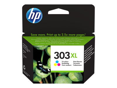 HP : 303XL HIGH YIELD TRI-COLOR cartouche encre